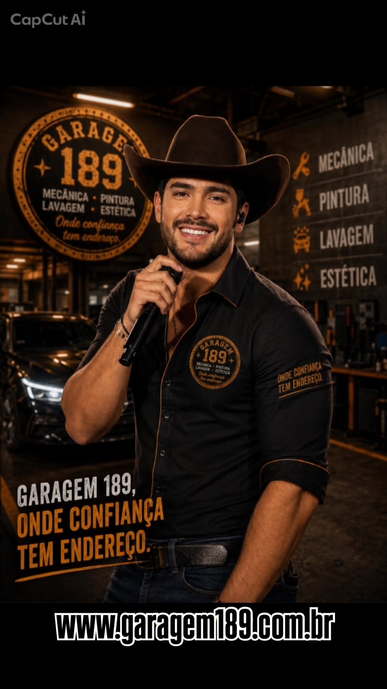 Post do Instagram da Garagem 189
